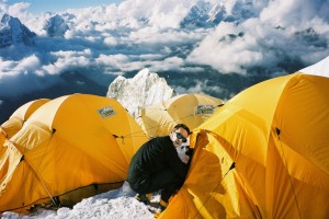 Adam at Camp 3 on Ama Dablam