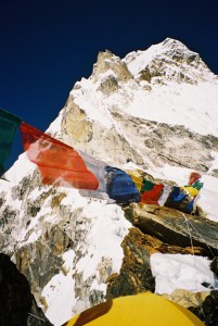 View from tent at Camp 2