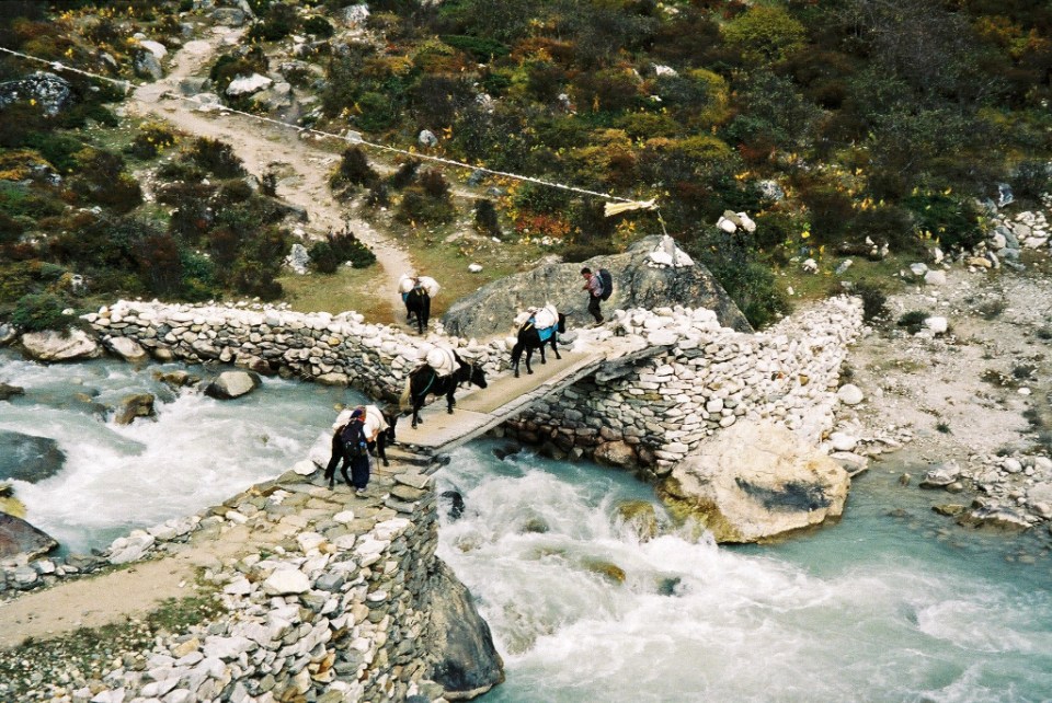 The trail to Dingboche