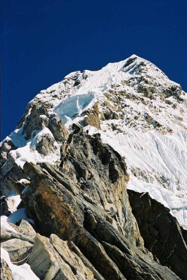 Approaching the Yellow Tower