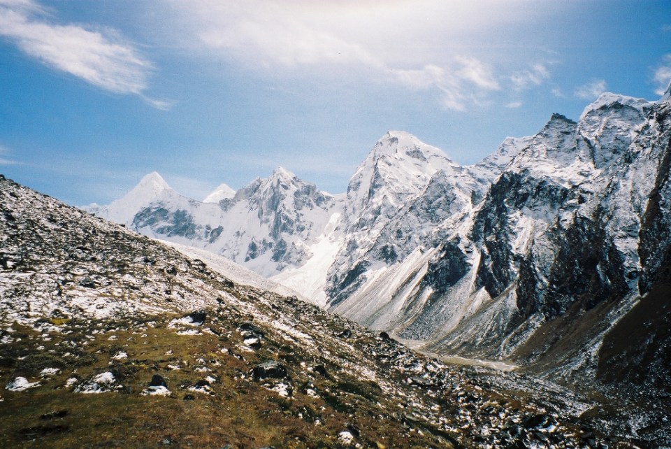 The next valley over from base camp