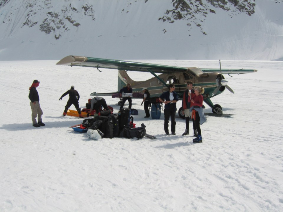 Base camp landing strip