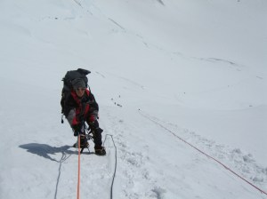 Johanneke on the fixed lines