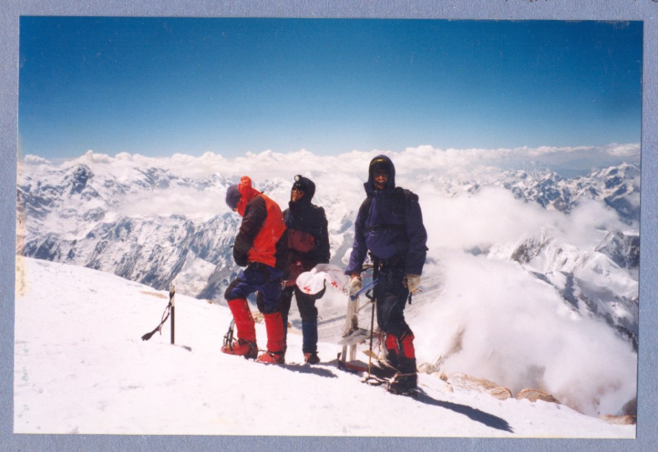 Khan Tengri summit (6995m)