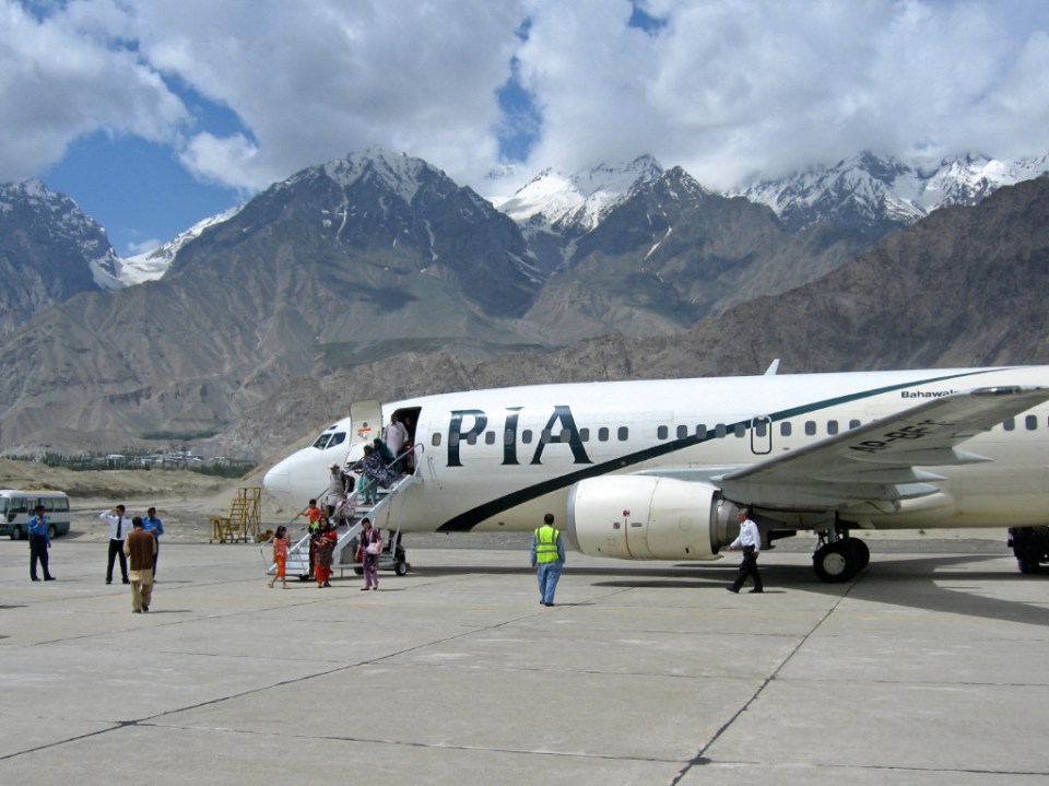 Skardu Airport - 45 Minutes flight time from Islamabad