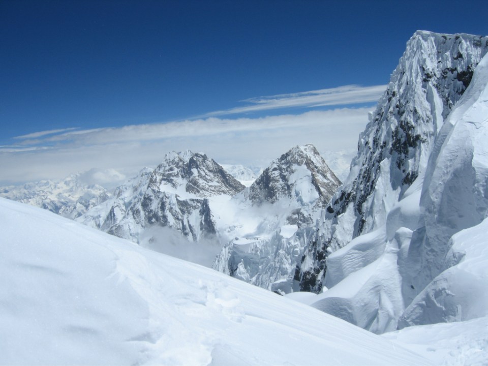 The Gasherbrums and Broad Peaks summit