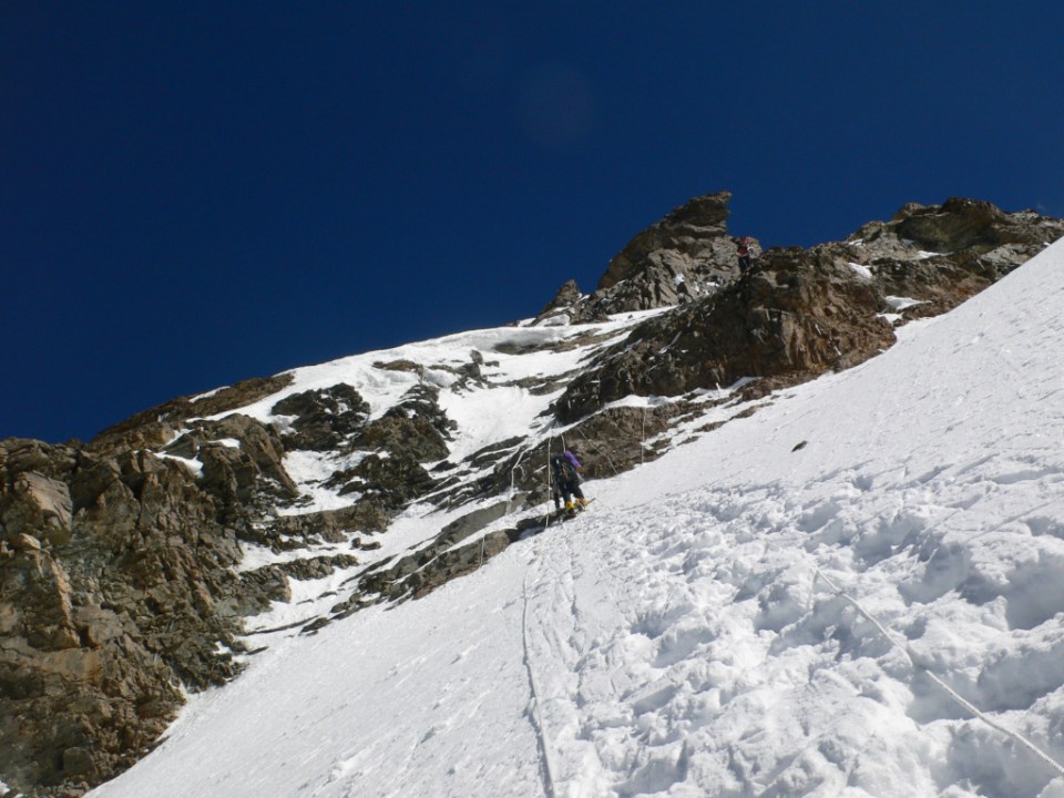 On the way to Camp 3