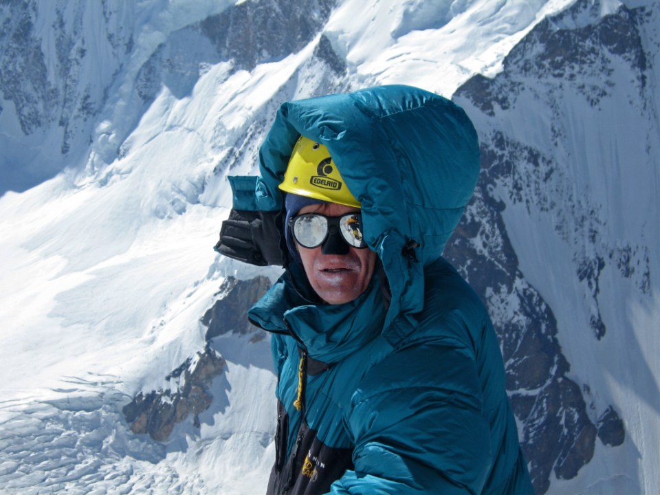 Ron on the way to the camp 4 on the Shoulder of K2