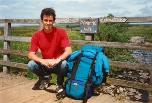 Kirk Yetholm 121 miles and Edale 149 miles - bridge in Teesdale
