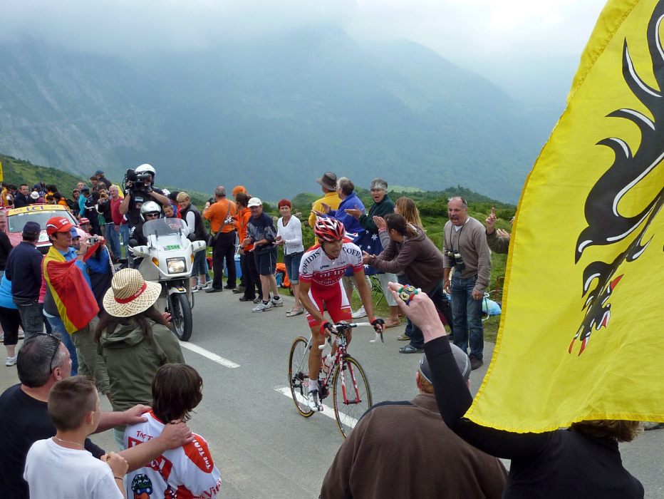 David Moncoutie who finished second on stage 13