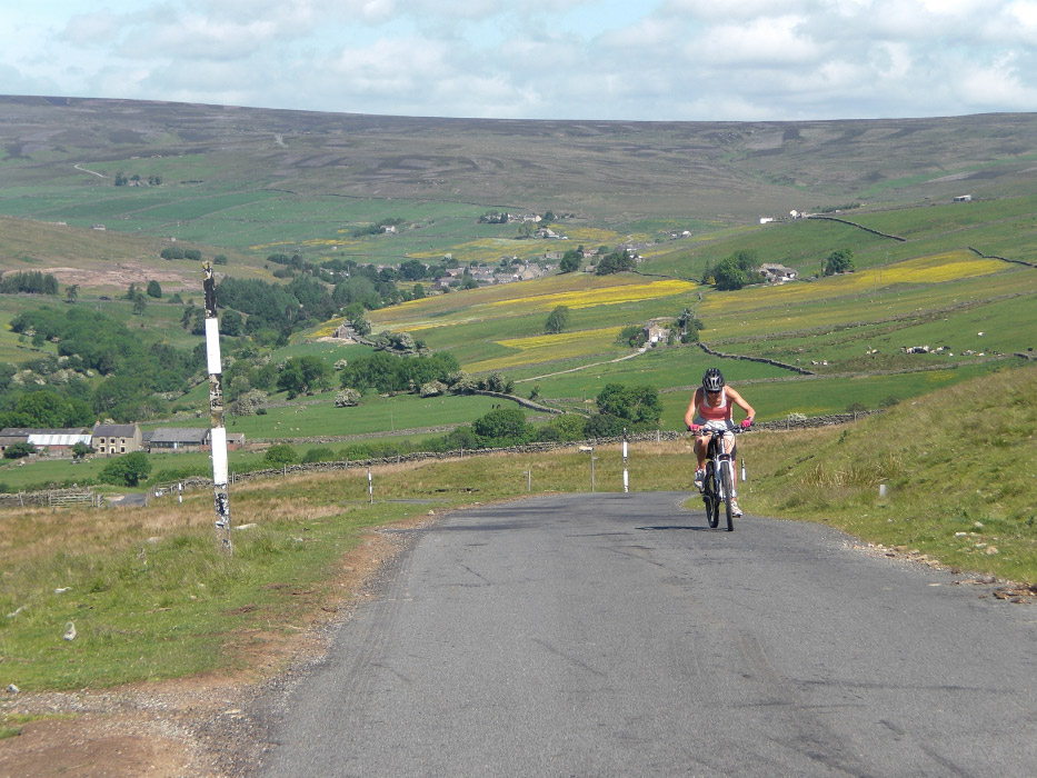 Rookhope to Stanhope road