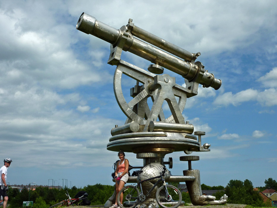 Terris Novalis sculpture near Consett