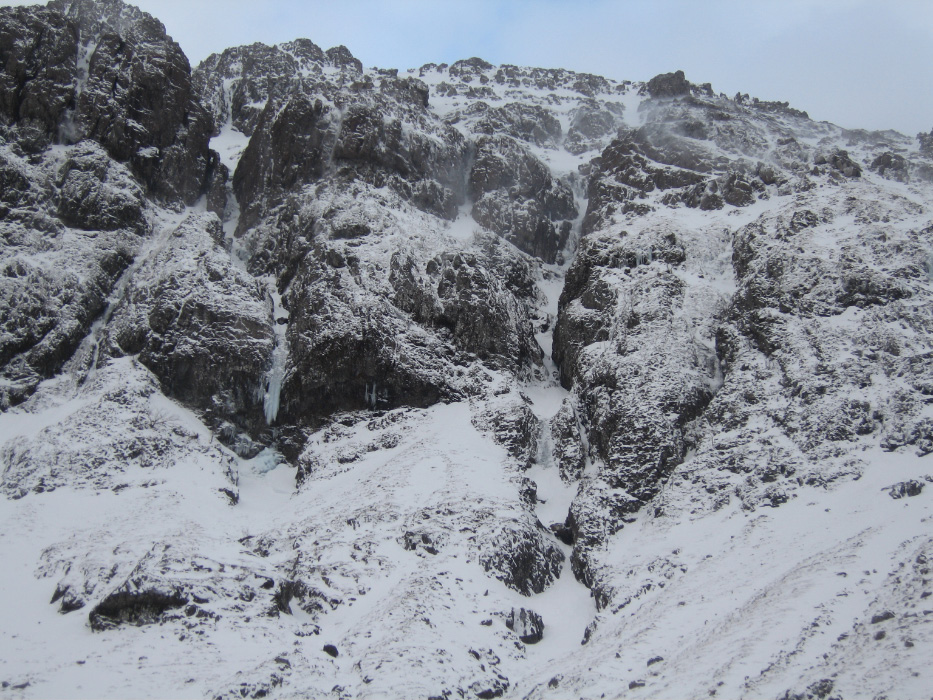 Elliots and No. 6 Gully on Aonach Dubh in Glen Coe, 2009