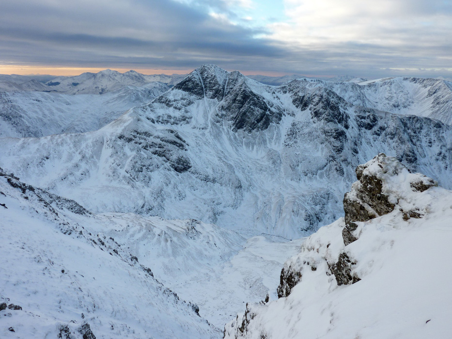 Stob Ban from the Devils Ridge