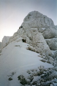 Tower Ridge, Ben Nevis, Feb 1999