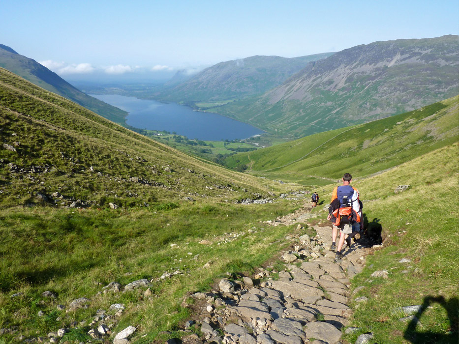 Early Morning descent into Wasdale