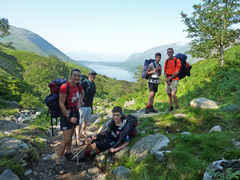 Heading down to Wasdale