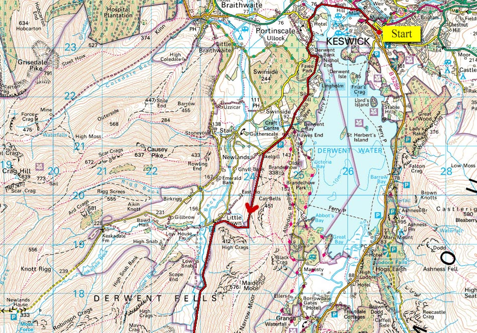 Keswick to Little Town