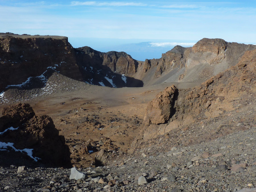 Pico Viejo crater rim