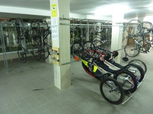 Bike store in the Viva Blue hotel