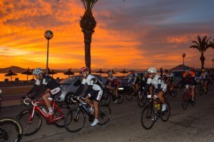 8.00am sharp and we are off...(photo: Margalida Ferrer)