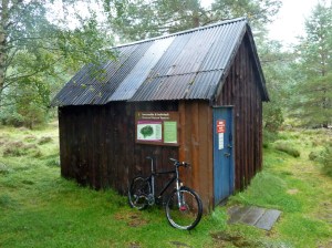 Drake`s Bothy near Loch an Eilein