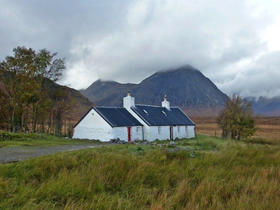 Blackrock Cottage and Buachaille Etive Mor