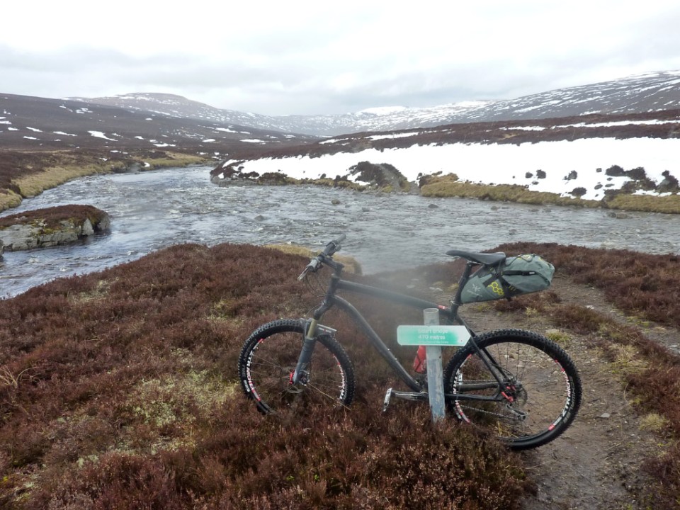 Confluence of the Eidart and Feshie rivers