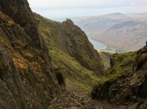 after Lords Rake there is another easier gully to negotiate