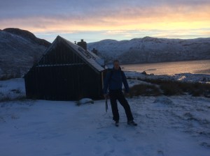 Settting off on the Beinn Bheoil to Ben Alder round