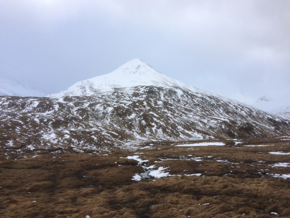 Binnein Beag from near Tom an Eite